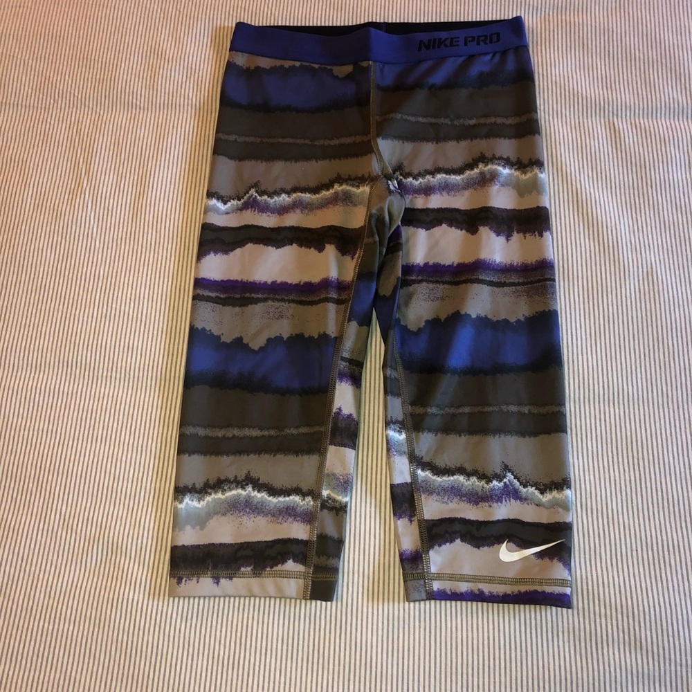 Nike pro Mens dry fit tights 3/4 fit Size:M